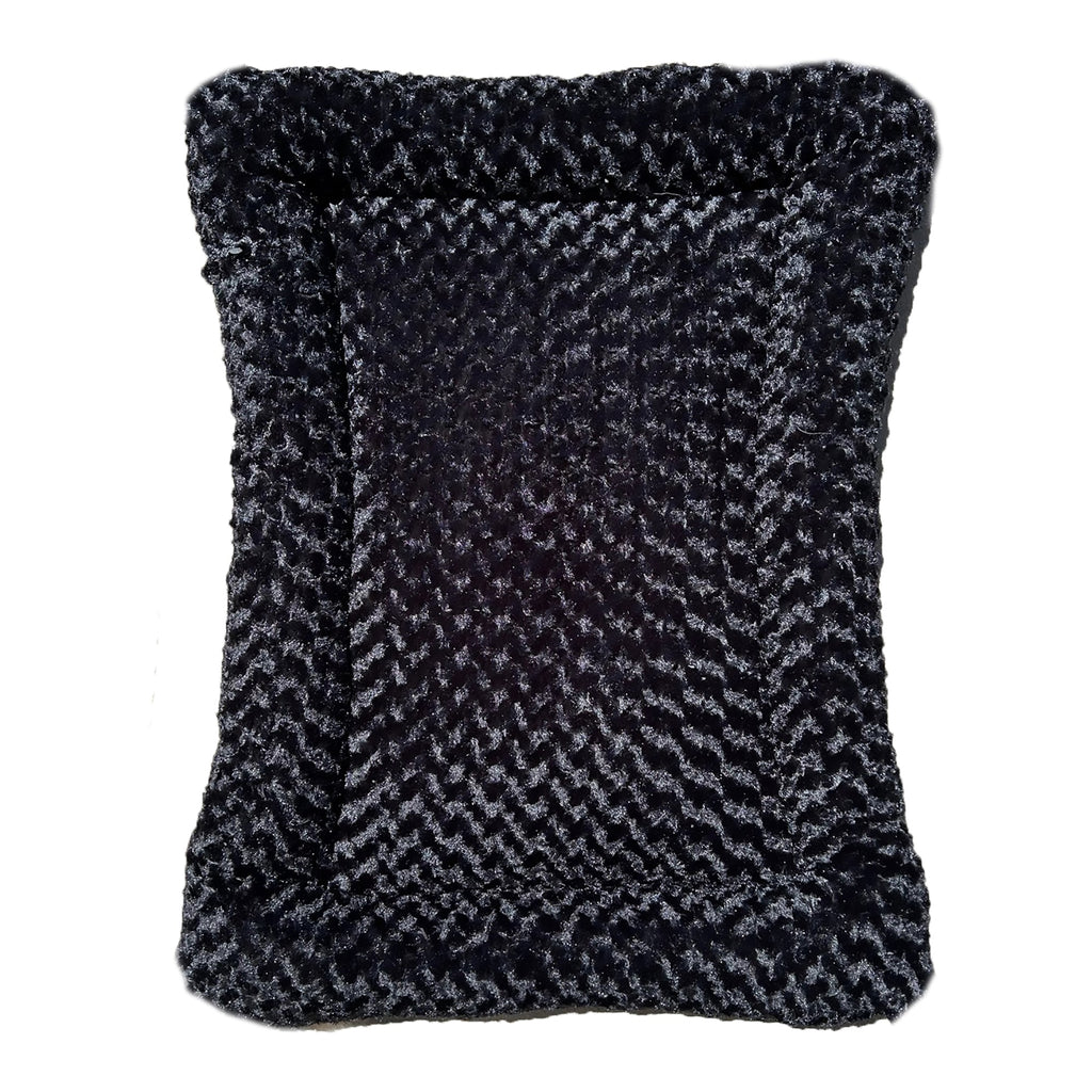 Dog Bed - Rectangle Bolstered Furvana™ 'Cloud'